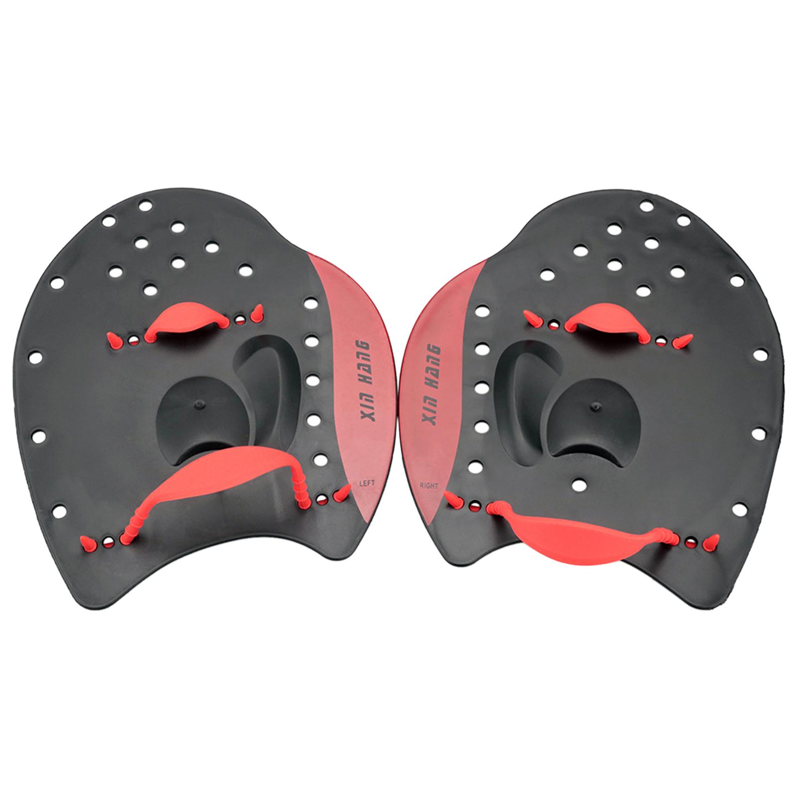 Swim Training Hand Paddles for Adult Kid Swim Training Hand Fin Flipper Unisex Swimming Hand Paddles for Men Women Kids