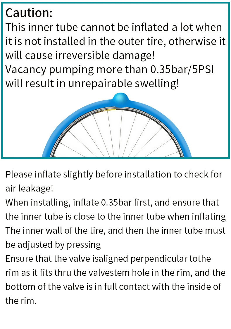 GUSTAVO TPU Ultralight MTB Bike Inner Tube 26/27.5/29 X1.95-2.8C French Valve Length 45mm