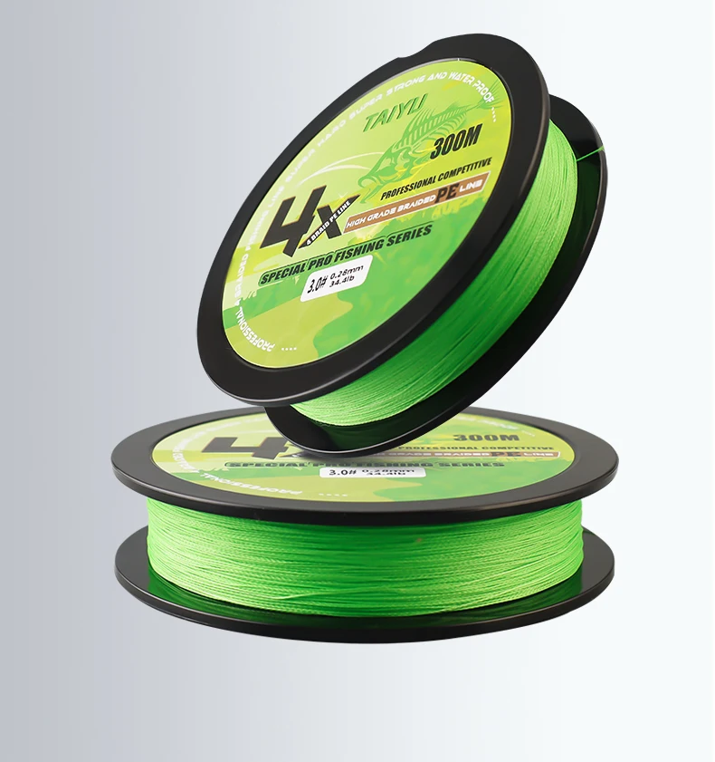 TAIYU 4 Strands 200M PE Braided Fishing Line 19LB-70LB Japan Durable Multifilament Fishing Line Super Smooth Carp Fishing Line