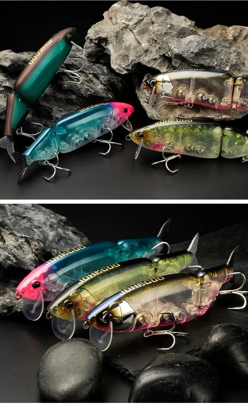 Swimbait Big Fishing Lure Artificial Hard Bait 55G Jointed Fishing Lure for Predator Wobbler Minnow Pike
