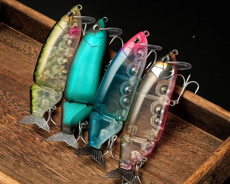 Swimbait Big Fishing Lure Artificial Hard Bait 55G Jointed Fishing Lure for Predator Wobbler Minnow Pike