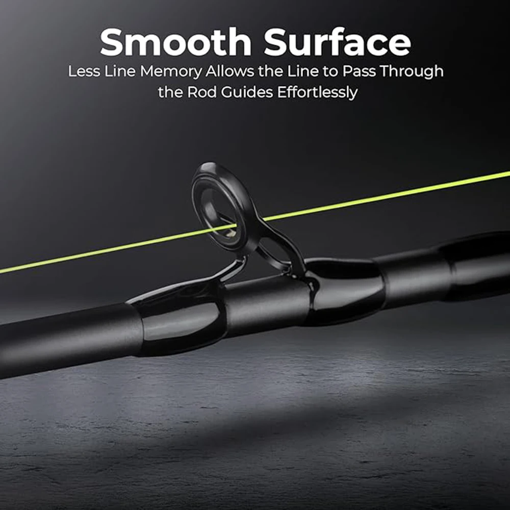 3000m Fishing Line 3LB-35LB Fluorocarbon Coating Treatment Process Carbon Surface Nylon Line for Freshwater Saltwater Fishing
