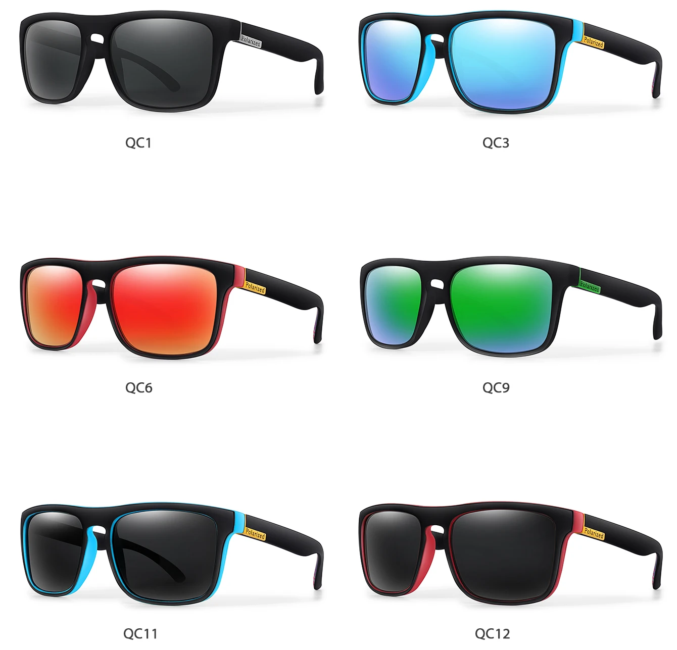 Fashion Polarized Color Changing Cycling Sunglasses Men Night Vision Car Driving Sunglass Dirt Bike Motorcycle Glasses