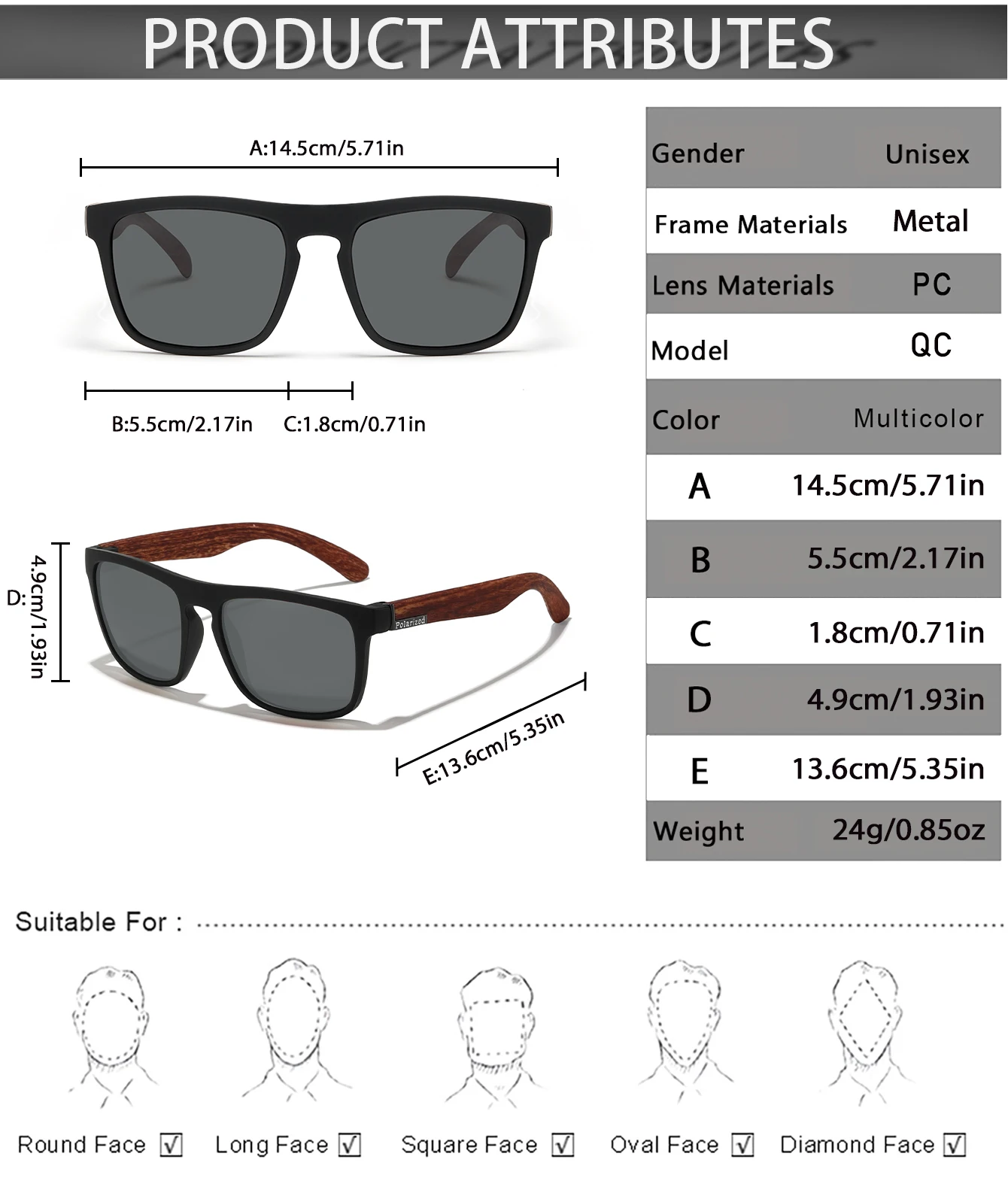 Fashion Polarized Color Changing Cycling Sunglasses Men Night Vision Car Driving Sunglass Dirt Bike Motorcycle Glasses