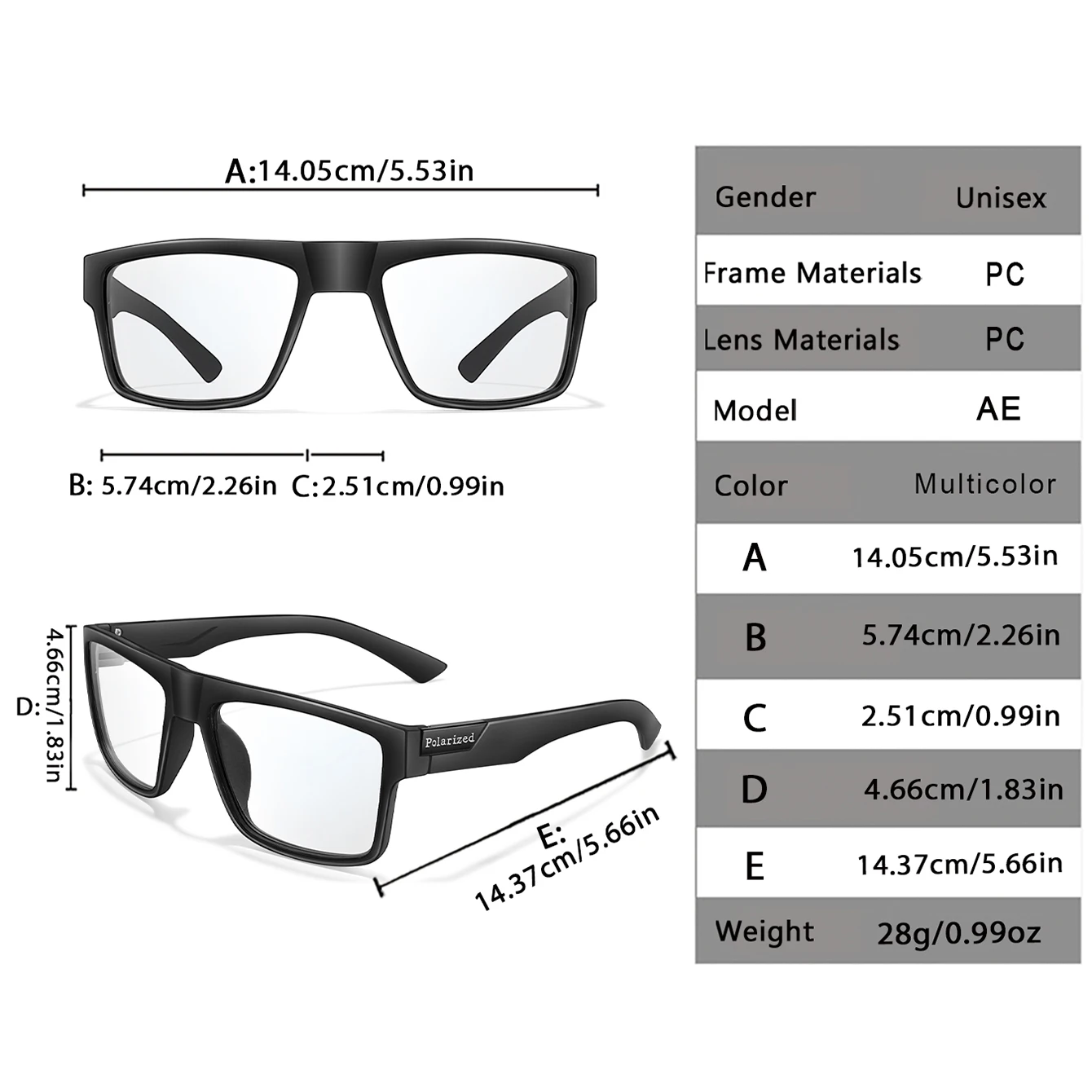Fashion Polarized Color Changing Cycling Sunglasses Men Night Vision Car Driving Sunglass Dirt Bike Motorcycle Glasses