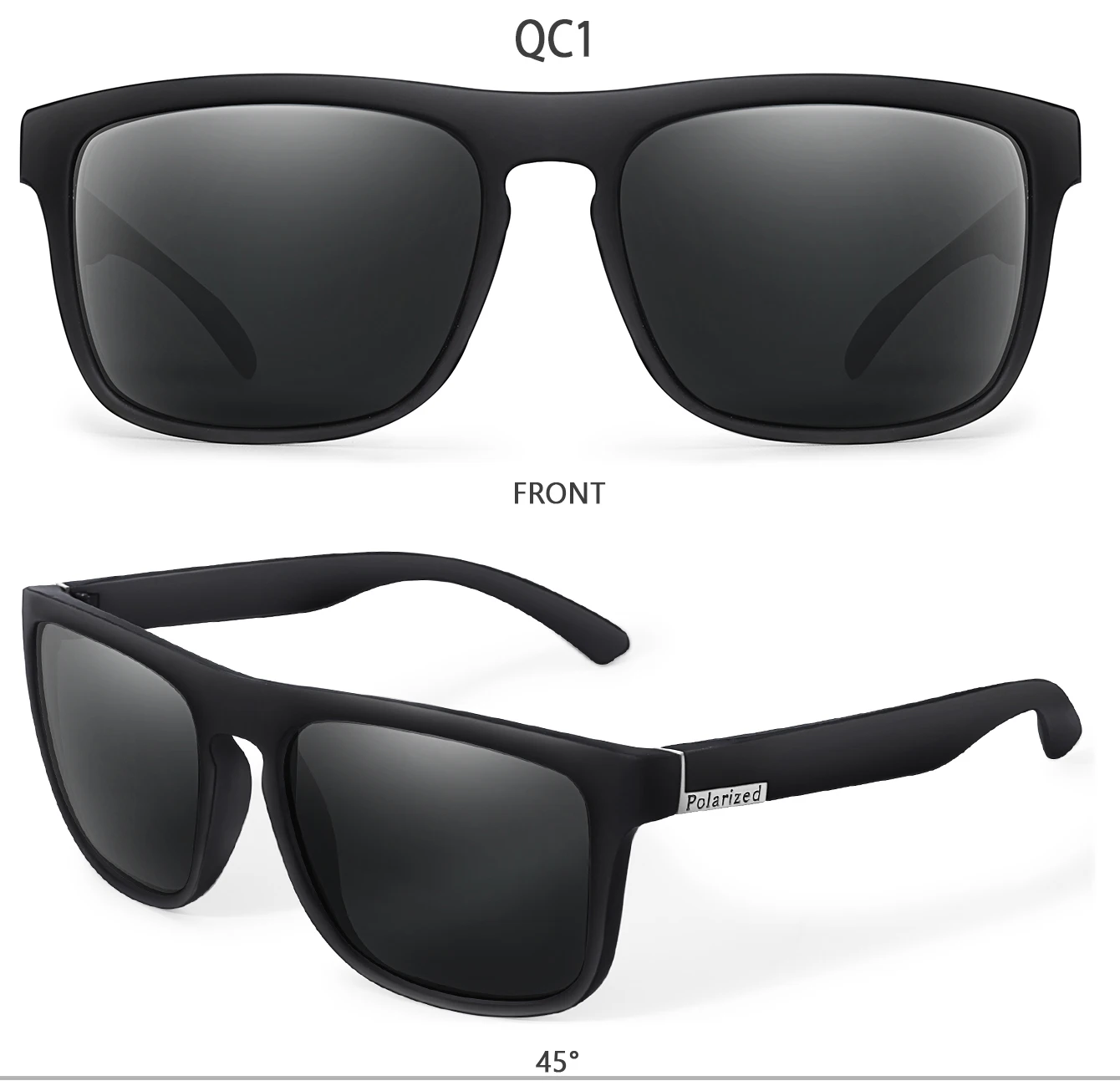 Fashion Polarized Color Changing Cycling Sunglasses Men Night Vision Car Driving Sunglass Dirt Bike Motorcycle Glasses