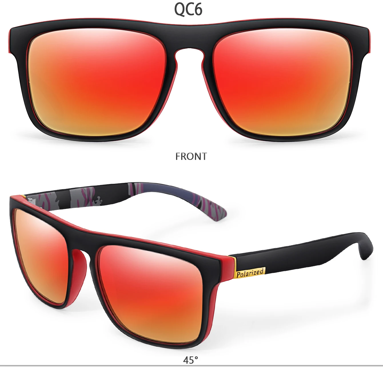 Fashion Polarized Color Changing Cycling Sunglasses Men Night Vision Car Driving Sunglass Dirt Bike Motorcycle Glasses