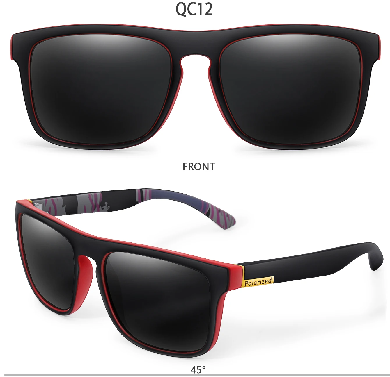 Fashion Polarized Color Changing Cycling Sunglasses Men Night Vision Car Driving Sunglass Dirt Bike Motorcycle Glasses