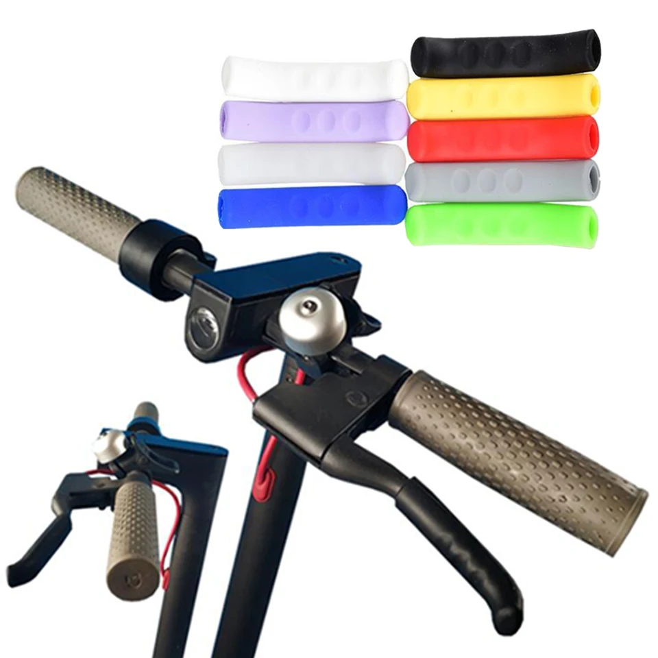 Electric Sccoter Anti-slip Brake Handle Grips Silicone Gel Lever Cover For Xiaomi M365 PRO Mi3 4 Pro Protector Sleeve Case