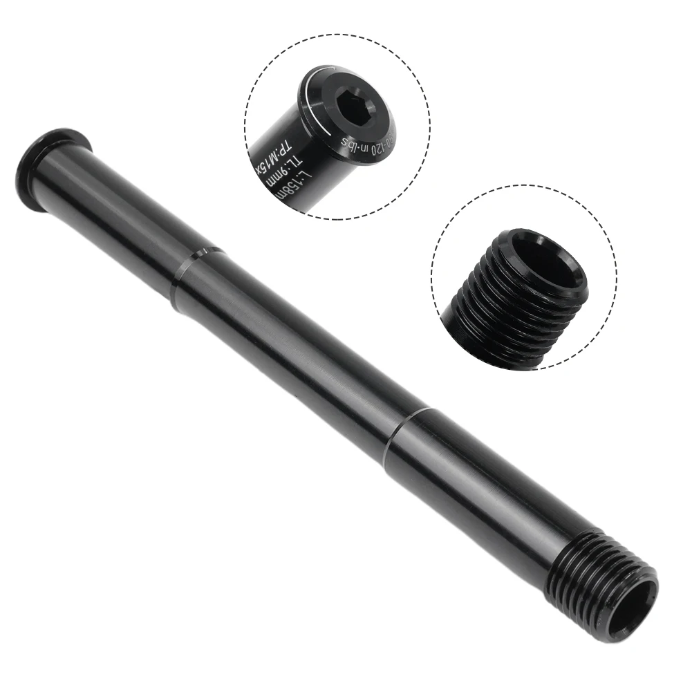 Mountain Bike Thru Axle 158mm Front Hubs Tube Boost Shaft for ROCK SHOX Front Fork 110*15mm Frame Road Bicycle Lever Accessories