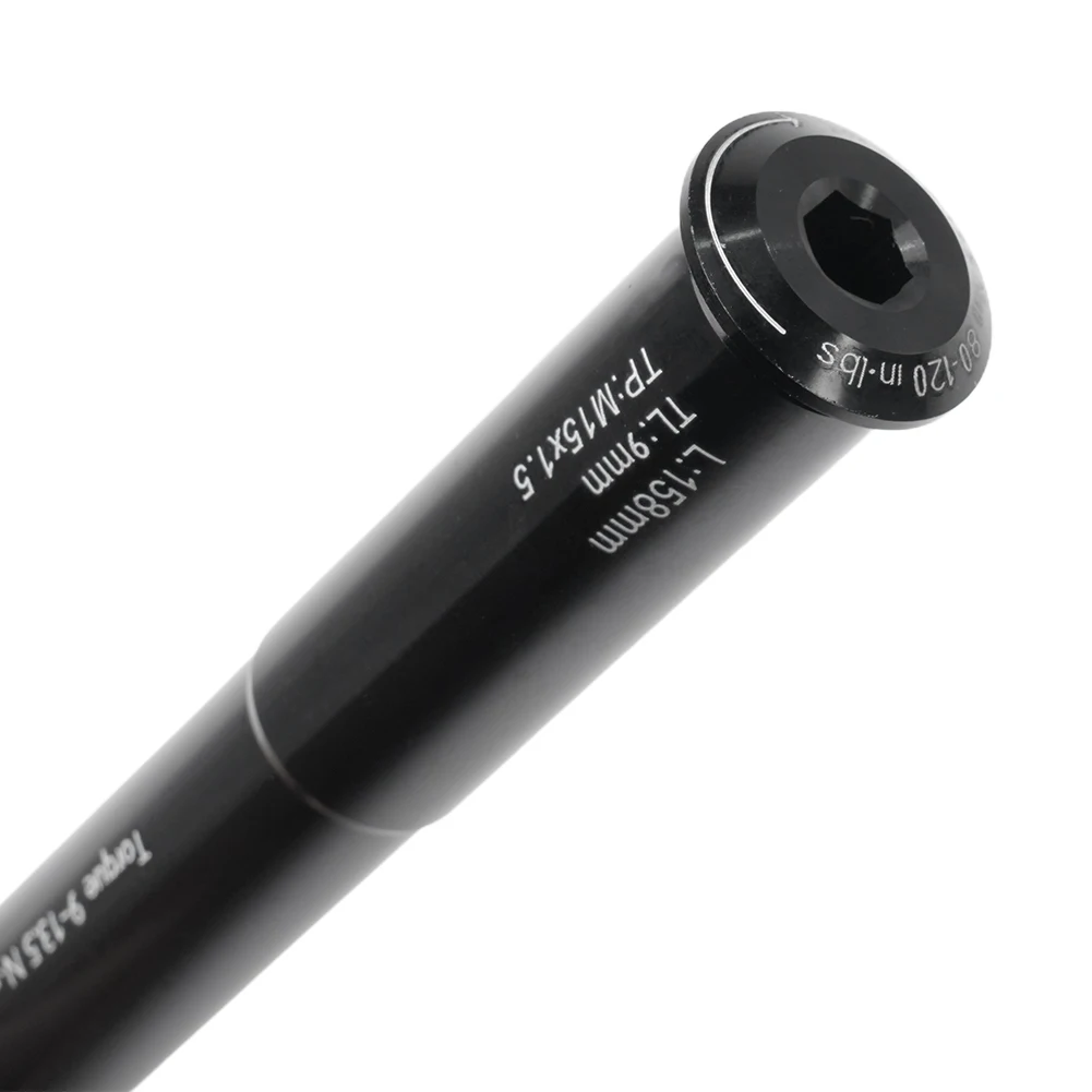 Mountain Bike Thru Axle 158mm Front Hubs Tube Boost Shaft for ROCK SHOX Front Fork 110*15mm Frame Road Bicycle Lever Accessories