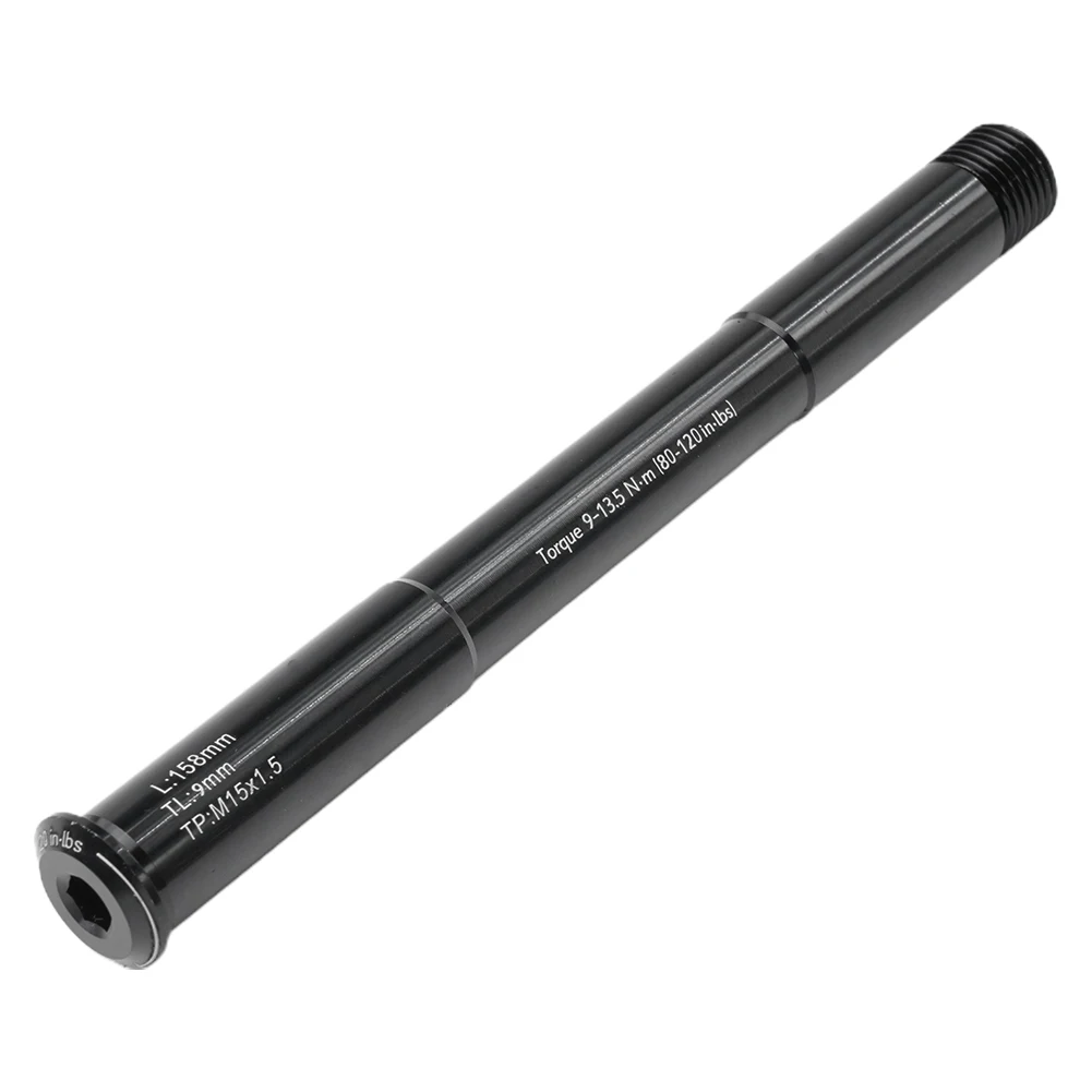 Mountain Bike Thru Axle 158mm Front Hubs Tube Boost Shaft for ROCK SHOX Front Fork 110*15mm Frame Road Bicycle Lever Accessories