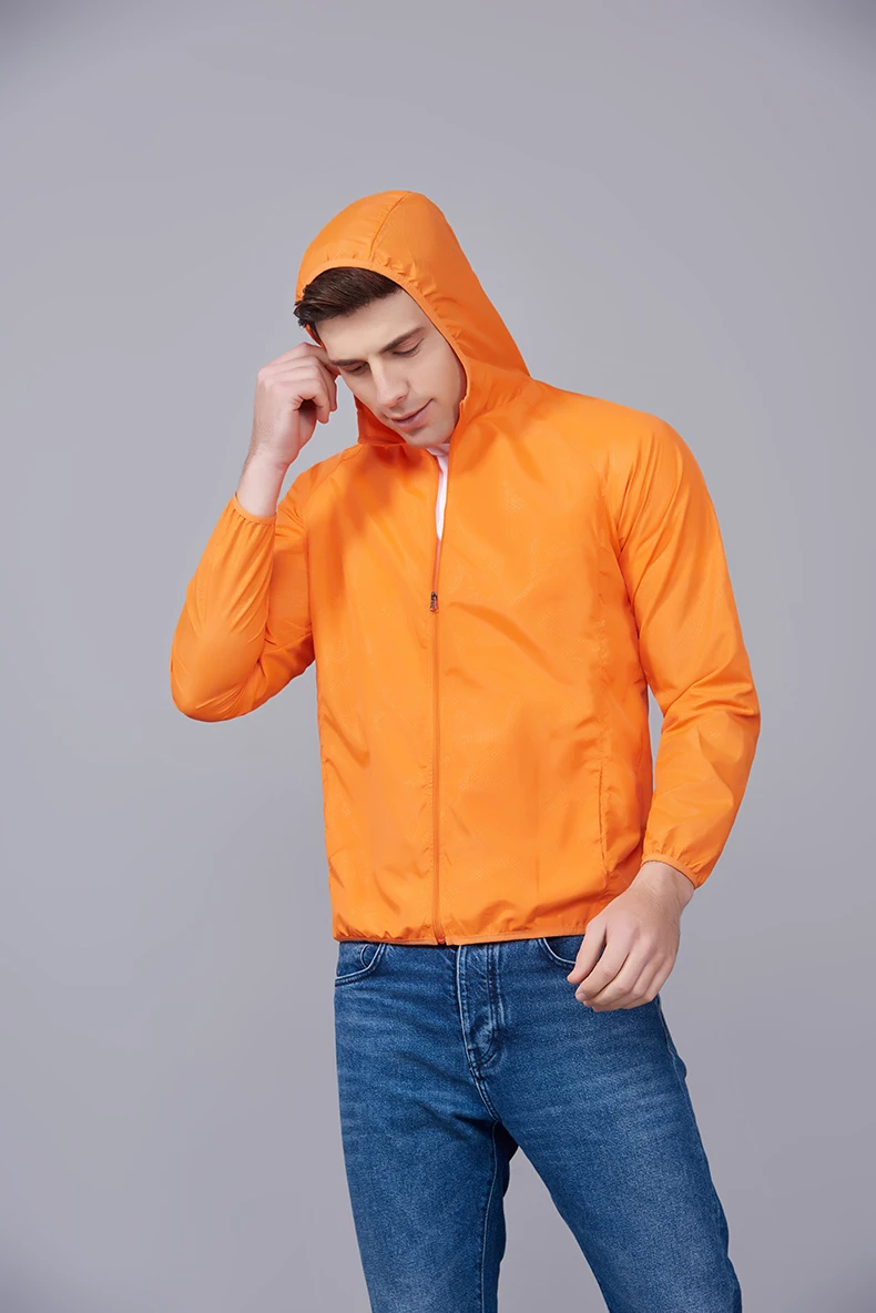 LNGXO Men Women Waterproof Jacket Quick Dry Hiking Camping Windbreaker Unisex Trekking Fishing Rain Coat Outdoor Anti UV Clothes