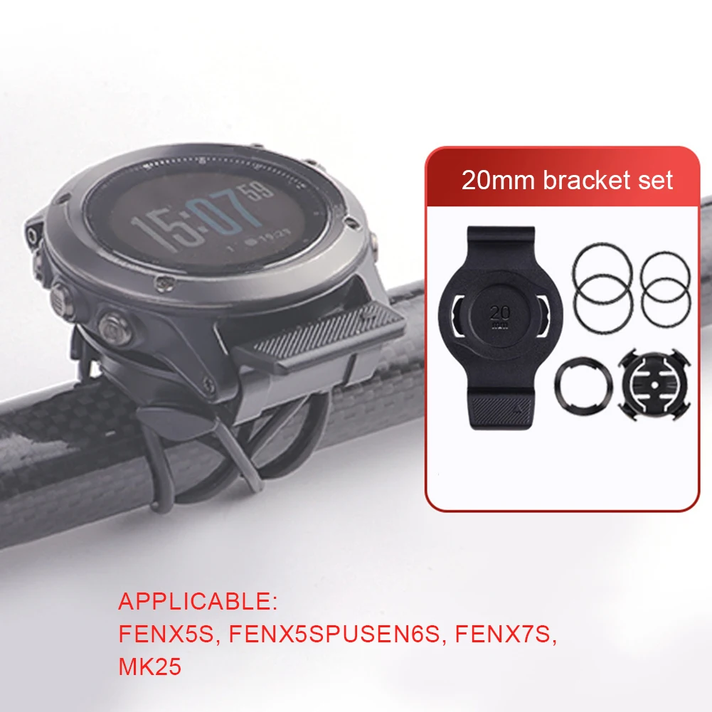 For Garmin QuickFit MTB Bike Mount Watch For Garmin Fenix 3/5/6/7/MK1/2 MTB Bike Computer Base Bike Accessories 20/22/26mm