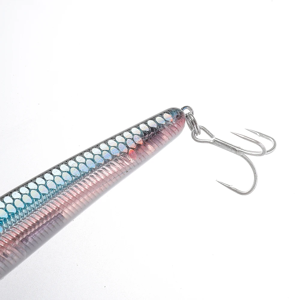 BassLegend Fishing Artificial Bait Slow Floating Minnow Flash Shallow Wobbler Jerkbait Shad Sea Bass Pike Lure 130SF 90SF