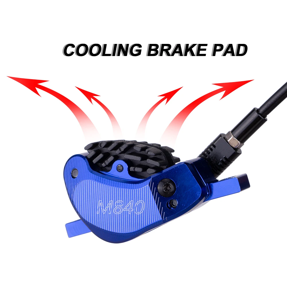ZTTO MTB Bicycle Cooling Disc Brake Pad Heat Dissipation Ice Tech Resin Bike Hydraulic Oil Caliper Pads SLX Deore XT XTR M8000