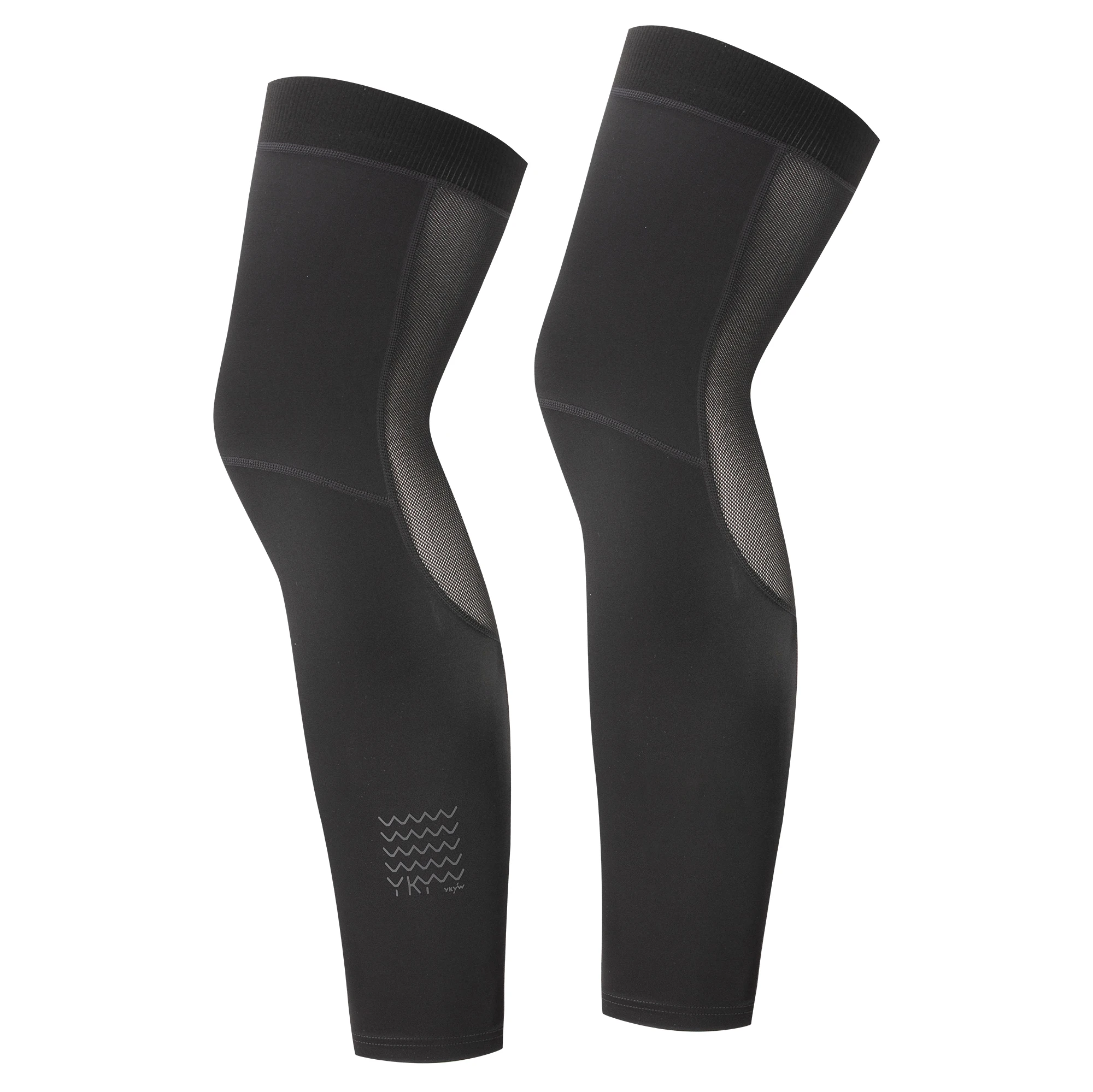YKYWBIKE Cycling Leg Warmers Unisex Calf Compression Sleeves Outdoor Sports Running Basketball Football Leg Sleeves UV Protecti