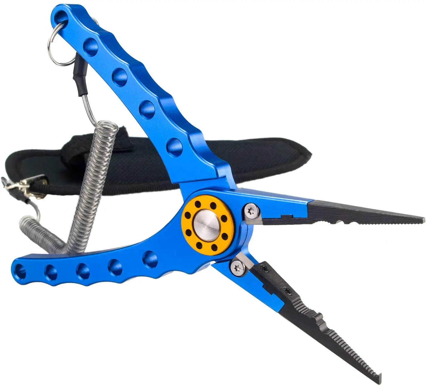 Fishing Pliers Aluminum Alloy scissors Hook Remover 150g 20CM Fishing Tools Line Cutter Multifunctional Knot Fishing Equipment