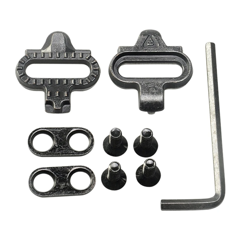 Mountain Bike Shoes Cleats for Shimano SH51 SPD MTB Cleats Set Multi-Release Pedal Cleat Cycling Shoe Calas Tocas Bicycle Riding