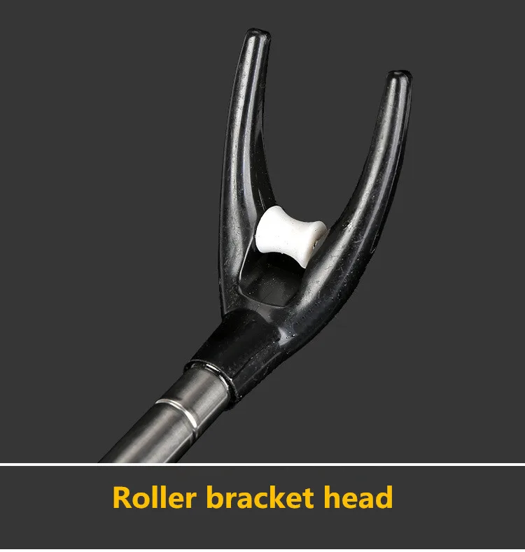 1.7m/2.1m/2.4m New Stainless Steel Thickened Shrinkage Fishing Rod Bracket Fishing Dual Use Accessories Tool Outdoor