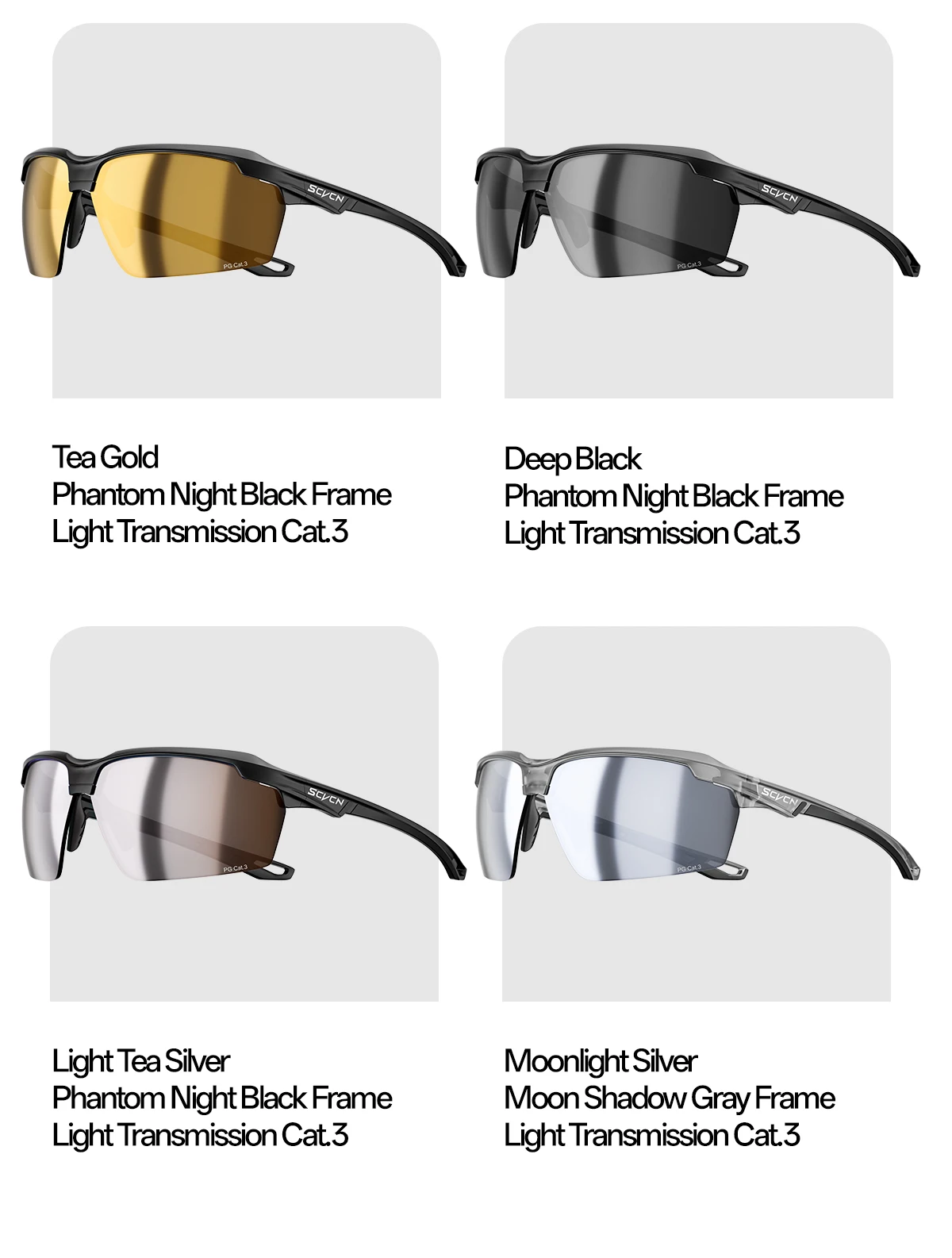 SCVCN Cycling Glasses Polarised Sunglasses Sports Glasses MTB Glasses Cycling Glasses Men Road Bike for Women Cycle Goggles