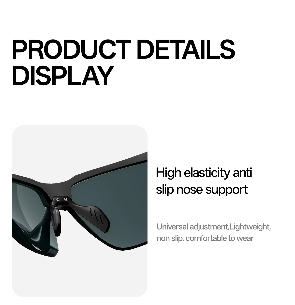 SCVCN Cycling Glasses Polarised Sunglasses Sports Glasses MTB Glasses Cycling Glasses Men Road Bike for Women Cycle Goggles