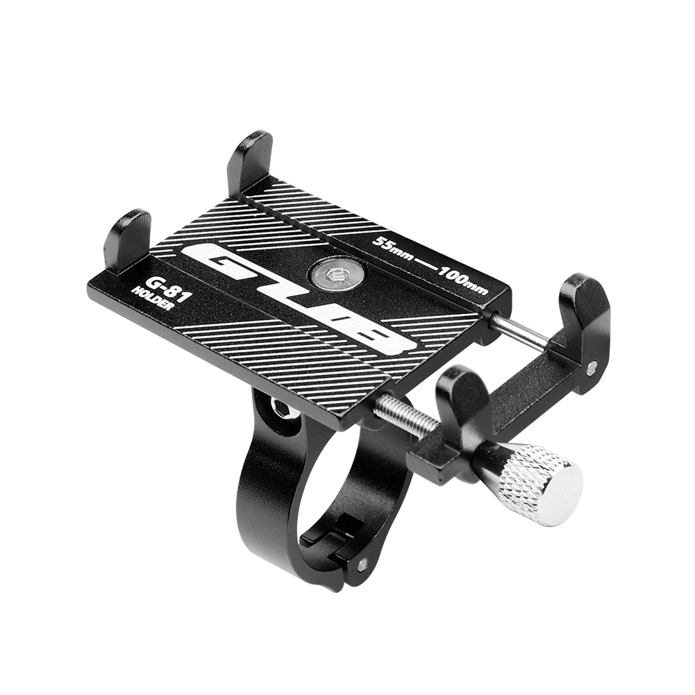 GUB G81 Aluminum Bicycle Phone Holder For 3.5-6.2 inch Smartphone Adjustable Support GPS Bike Phone Stand Mount Bracket