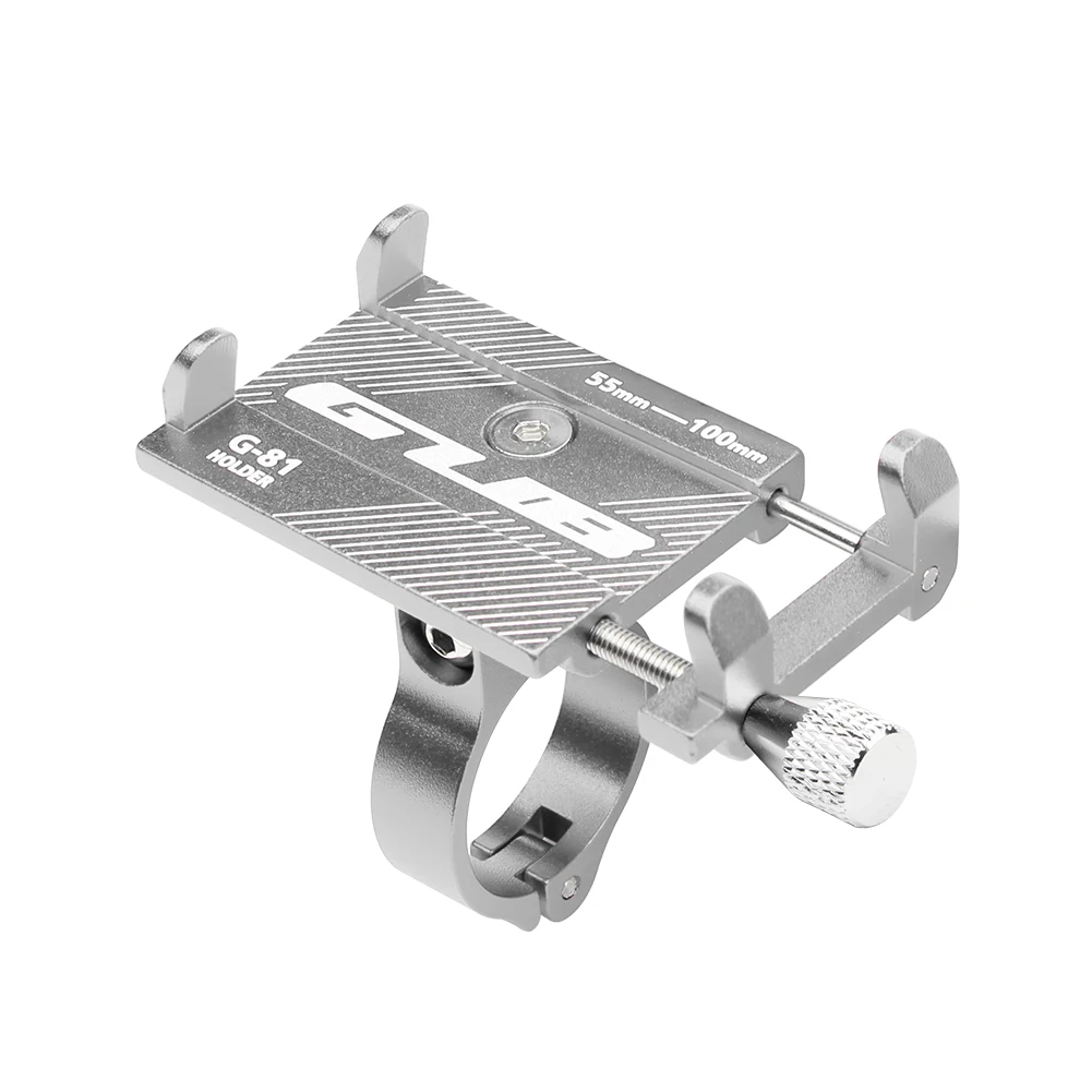 GUB G81 Aluminum Bicycle Phone Holder For 3.5-6.2 inch Smartphone Adjustable Support GPS Bike Phone Stand Mount Bracket