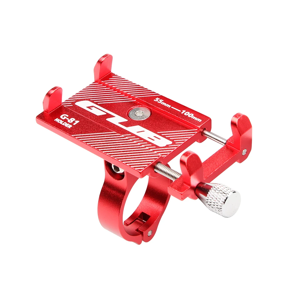 GUB G81 Aluminum Bicycle Phone Holder For 3.5-6.2 inch Smartphone Adjustable Support GPS Bike Phone Stand Mount Bracket