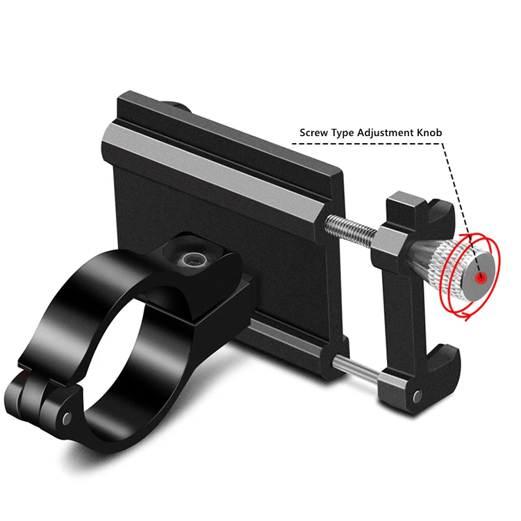 GUB G81 Aluminum Bicycle Phone Holder For 3.5-6.2 inch Smartphone Adjustable Support GPS Bike Phone Stand Mount Bracket