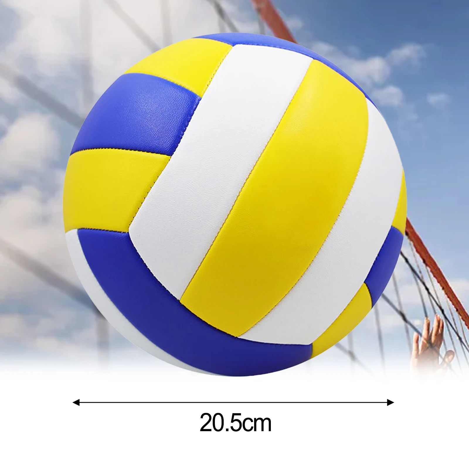 No. 5 Ball Volleyball PVC Professional Competition Volleyball For Beach Outdoor Indoor Sports Training Balls Soft Light Airtight