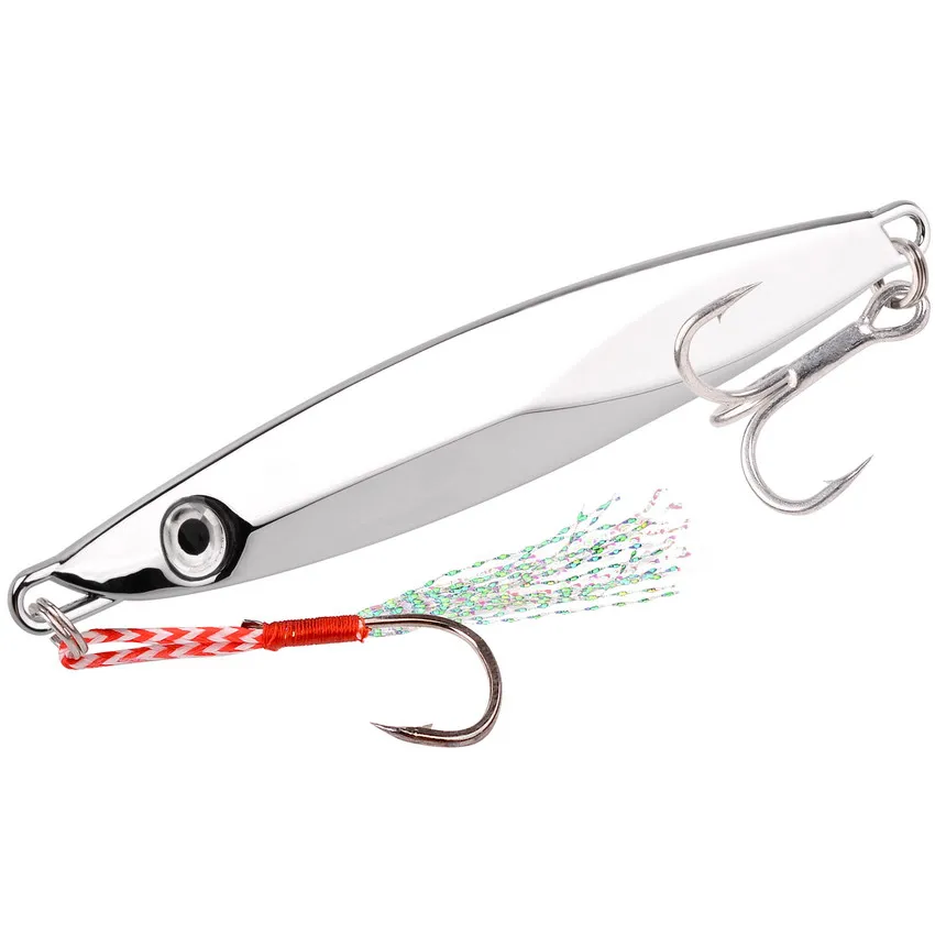 1pcs 40g 30g 20g 15g 10g Sea Fishing Bait Jigging Lure Metal Fishing Lure Saltwater Lures Practical Tackle Saltwater Accessories