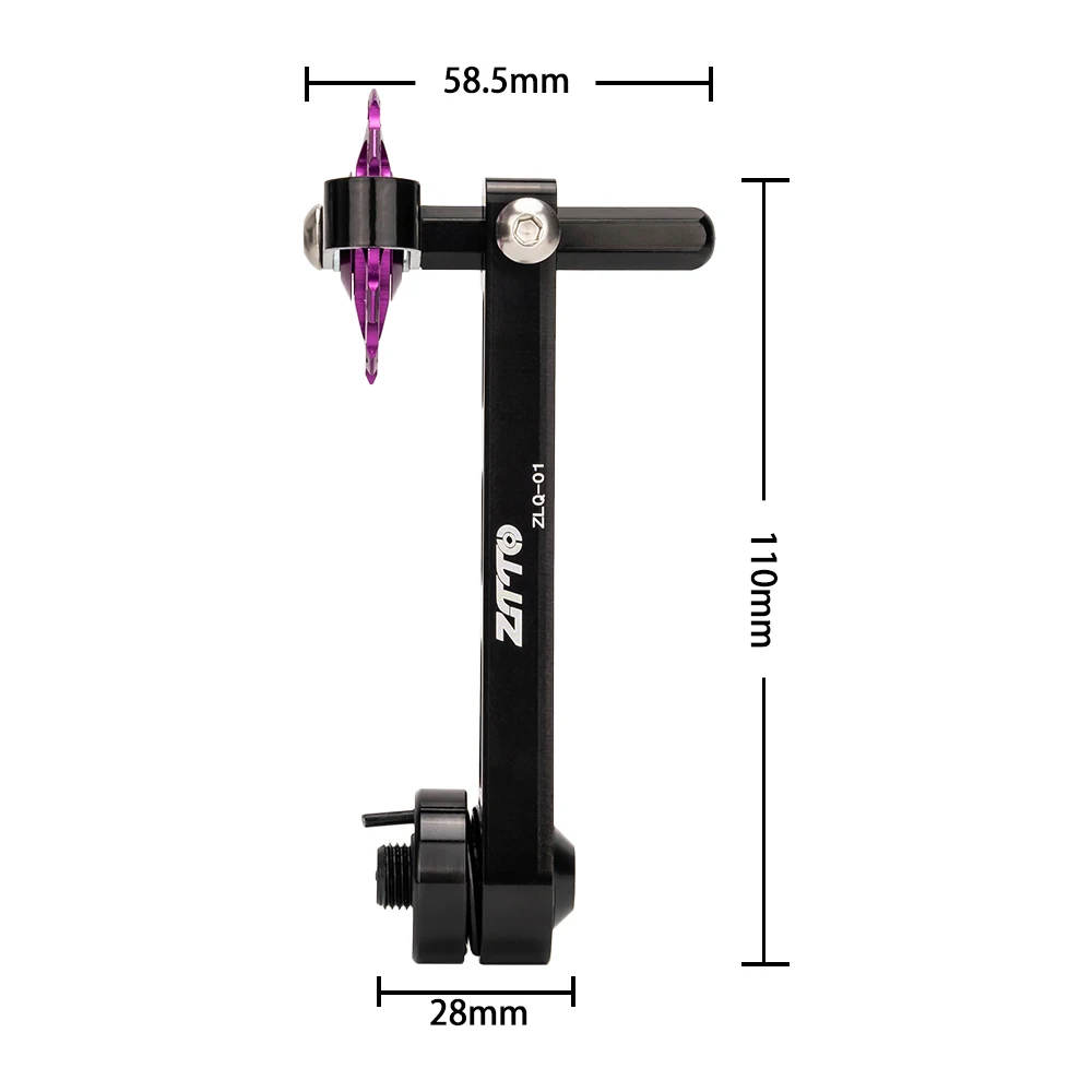 ZTTO Bike Single Speed Chain Tensioner Rear Derailleur Bicycle Aluminum Alloy Mountain Road Chain Stabilizer