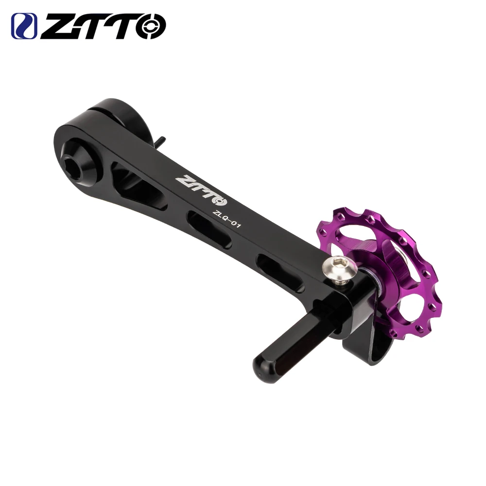 ZTTO Bike Single Speed Chain Tensioner Rear Derailleur Bicycle Aluminum Alloy Mountain Road Chain Stabilizer