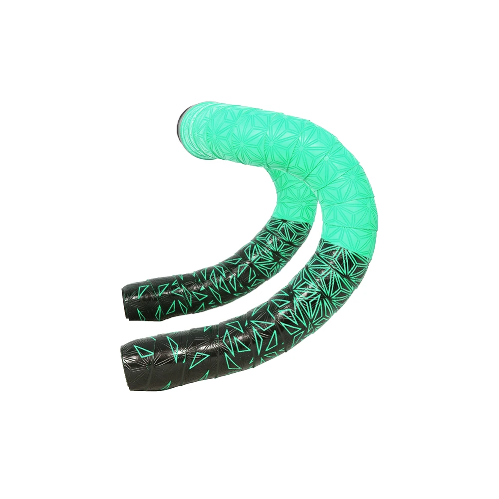 1pair New Bike Tape Double-Color Road Bicycle Chrysanthemum Pattern Bar Tape EVA+PU Oft Anti-Vibration Wrap Tape Durable Bartape