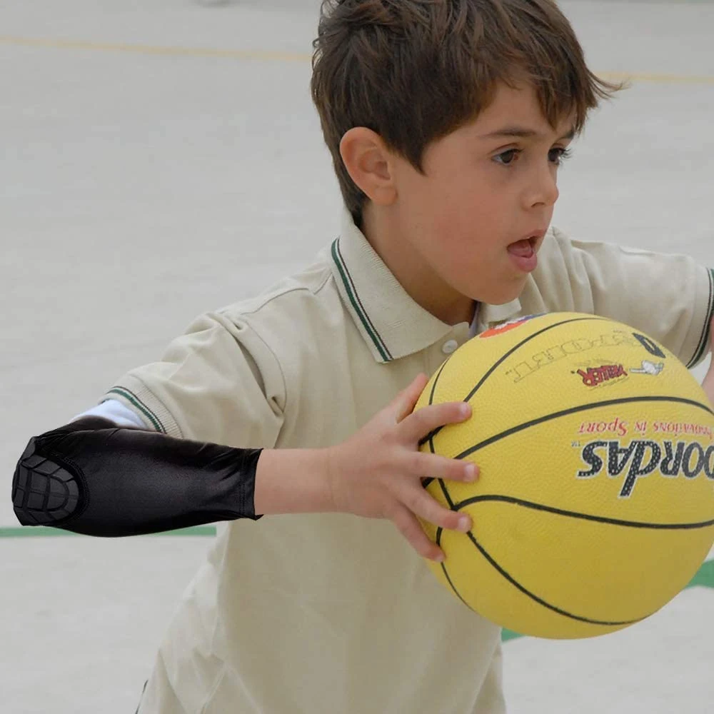 1Pc Kids/Youth 5-15 Year Sports Honeycomb Compression Knee Pad/Elbow Pad Guards Protective Gear for Basketball Baseball,Football