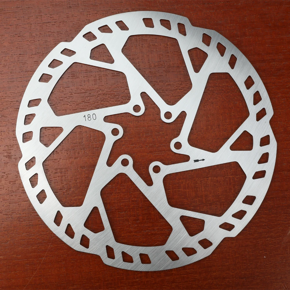 TANKE MTB Bicycle Disc Brake Rotor Stainless Steel 160mm 180mm 203mm 6 Bolts Hub Mount Bike Parts 1.8mm Thicken bike Disc