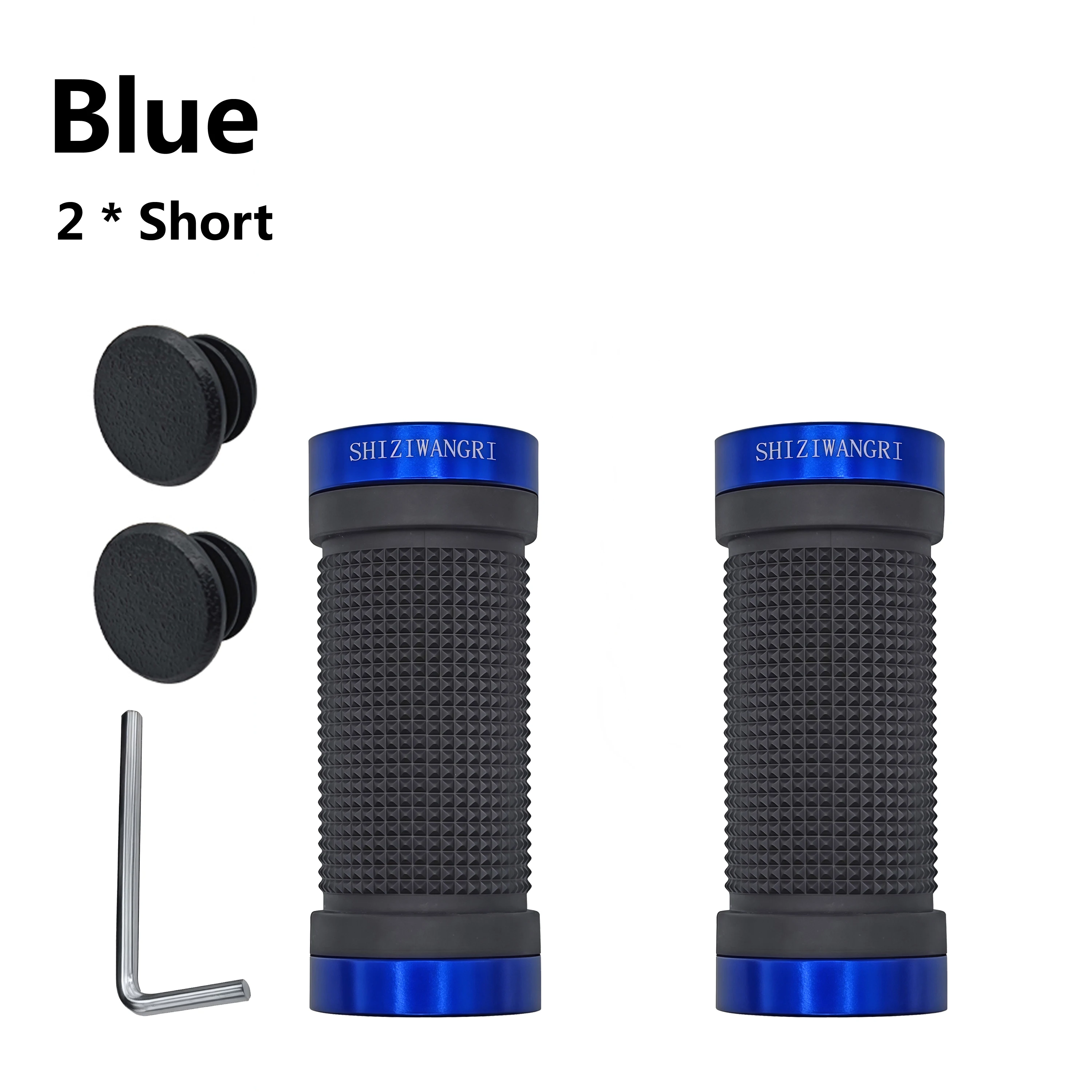 80mm/129mm Bicycle Grip Derailleur Bike Grip MTB Mountain Bike Long Short Rubber Soft Grip Folding Cycling Accessories
