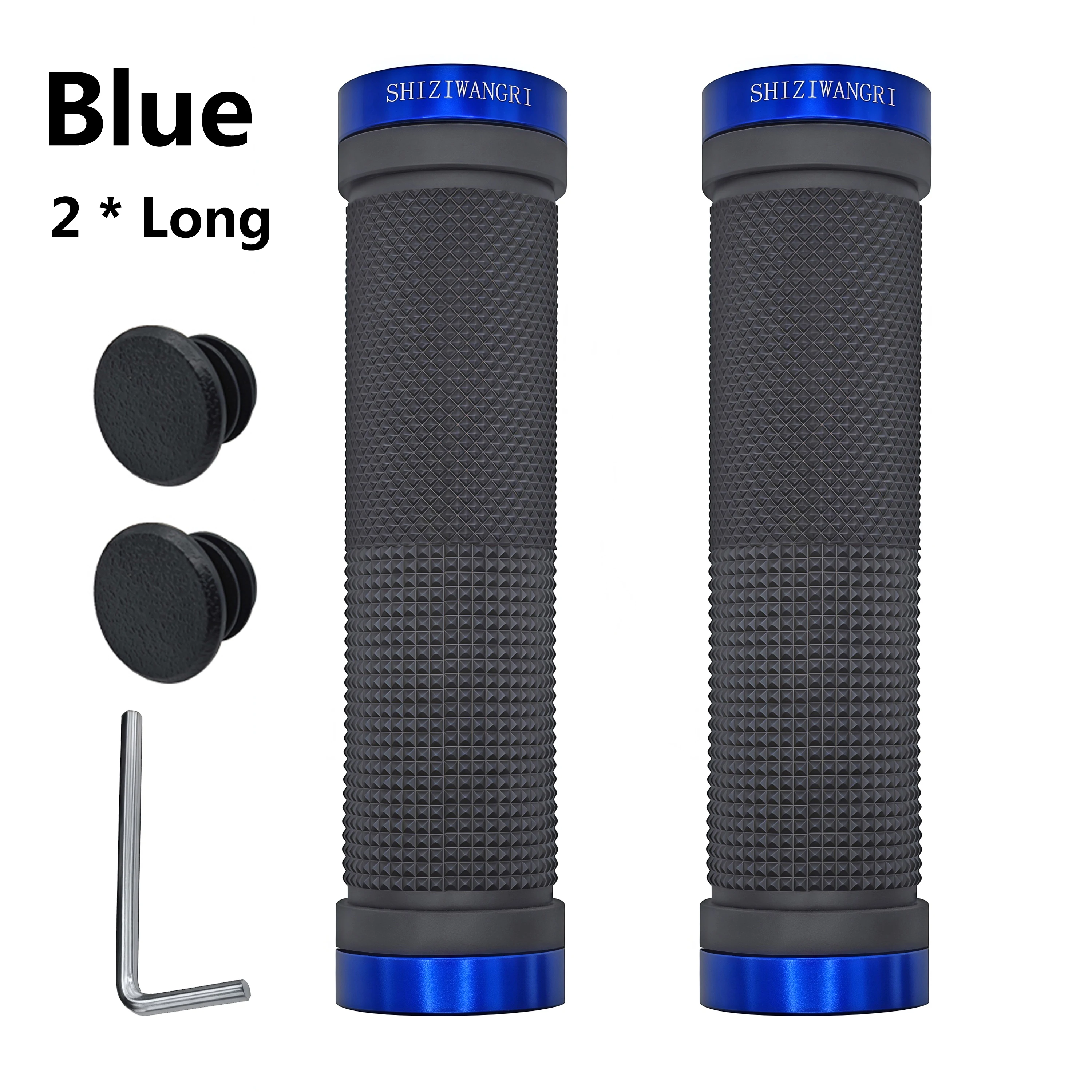 80mm/129mm Bicycle Grip Derailleur Bike Grip MTB Mountain Bike Long Short Rubber Soft Grip Folding Cycling Accessories