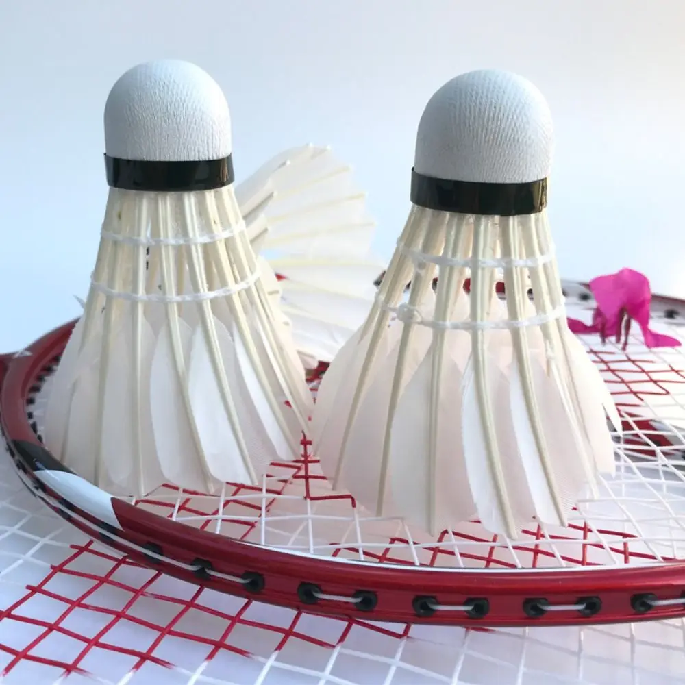 3/6/12Pcs New White Badminton Shuttlecock Professional Durable Badminton Balls Accessories Stable Badminton Trainer Household