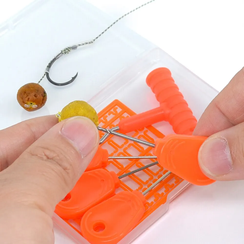 Hirisi Carp Fishing Bait Needle Kit 7 In Box Fishing Bait Tool Accessories BT09 Fishing Accessories