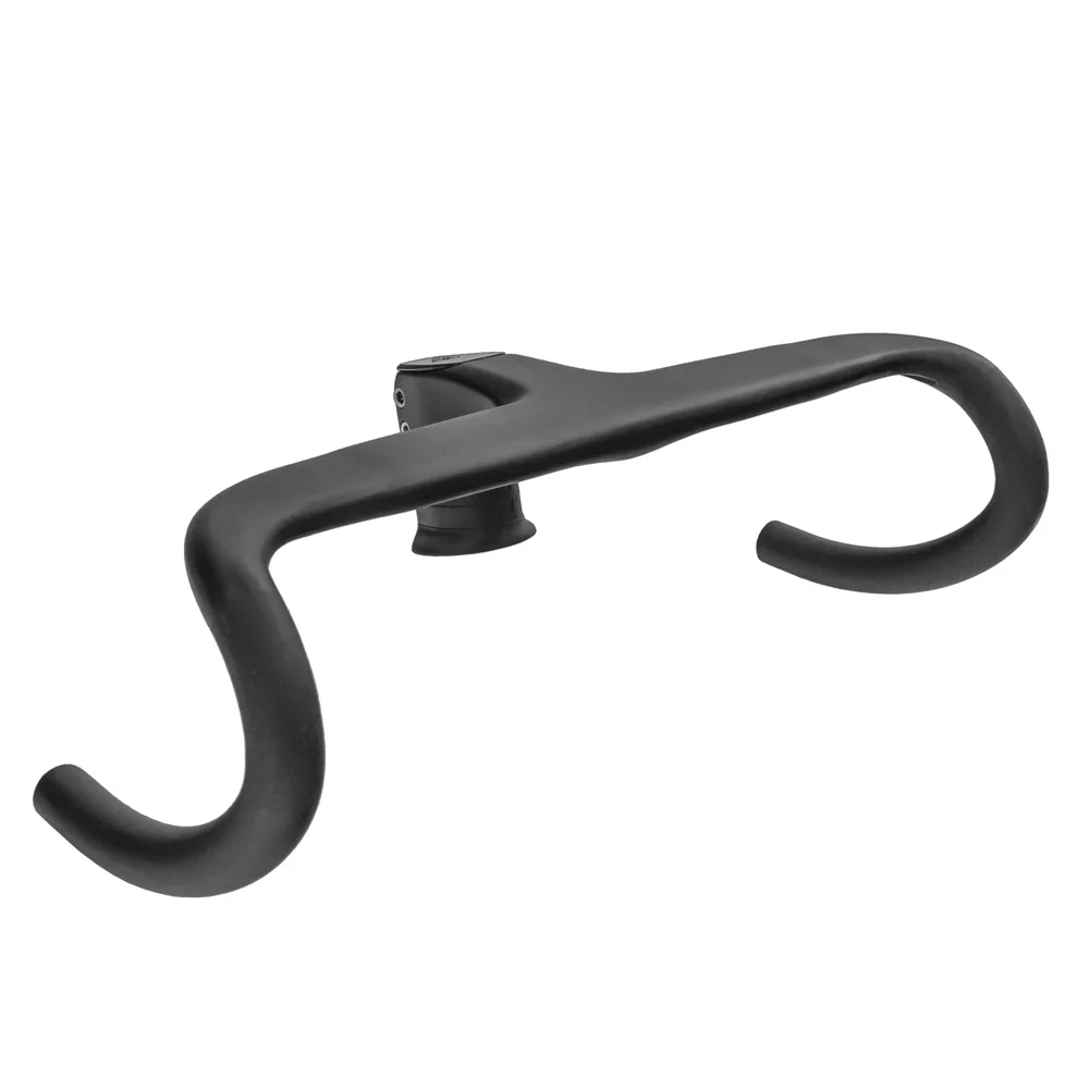 KOCEVLO X01 Road Bike Full Carbon Fiber Stem Integrated Bicycle Handlebar For 28.6mm With Spacers Cycling Parts Accessories