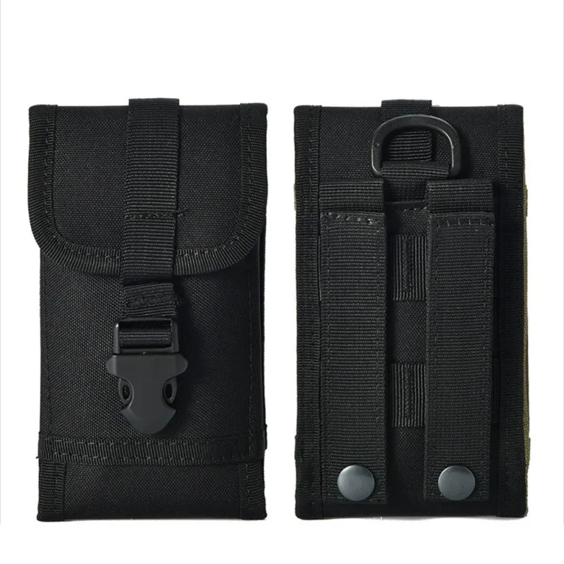 Outdoor Tactical Molle Utility Bag Waist Accessories Bag Durable Phone Belt Pouch