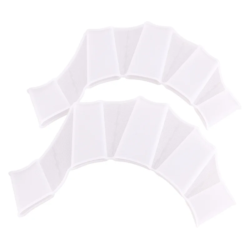 Silicone Swimming Fins Flipper Men Women Child Swim Pool Sport Professional Training Finger Hand Webbed Gloves Paddles Equipment