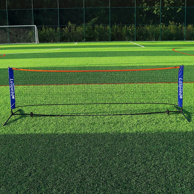 Portable Folding Standard Professional Badminton Net Indoor Outdoor Sports Volleyball Tennis Training Square Nets Mesh