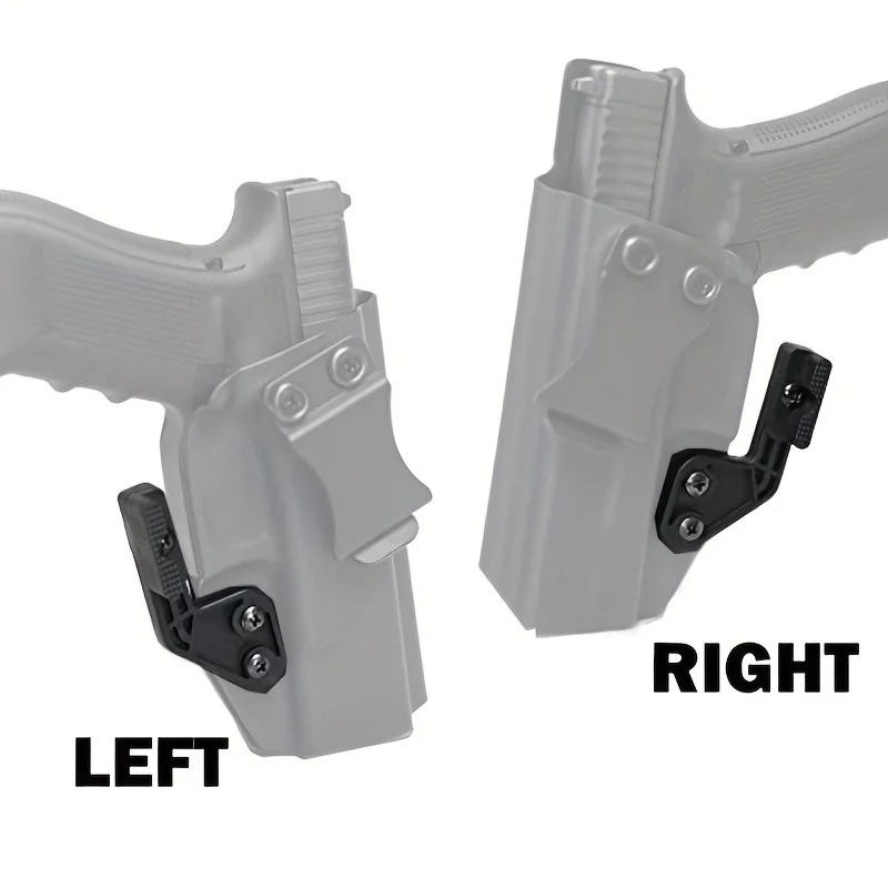 IWB and Concealed Kydex holster accessories, Leather claw kit, Modwing holster wing, reversible left or right hand