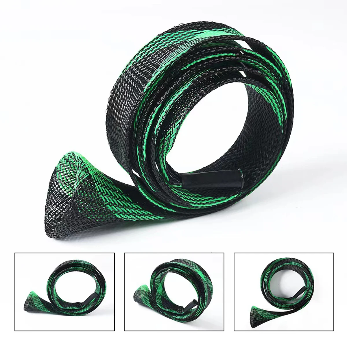 Fishing Rod Sock Fishing Rod Cover Fishing Rod Braided Net Protector Fishing Tool For Spinning Rods, Casting Rods, Ice Rods