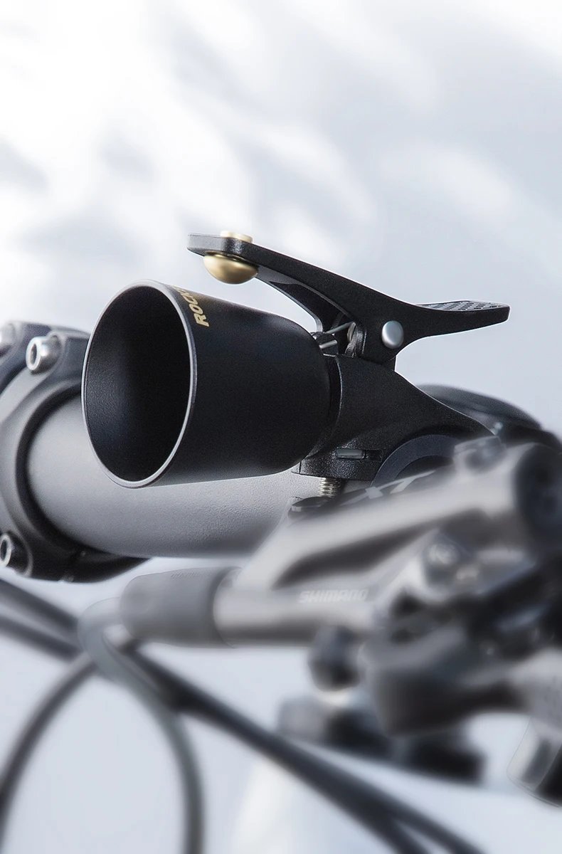 ROCKBROS Bicycle Bell MTB Mountain Road Bike Horn Bell Copper Warning High Decibel Clear Ring Bell Cycling Retro Crisp Bell