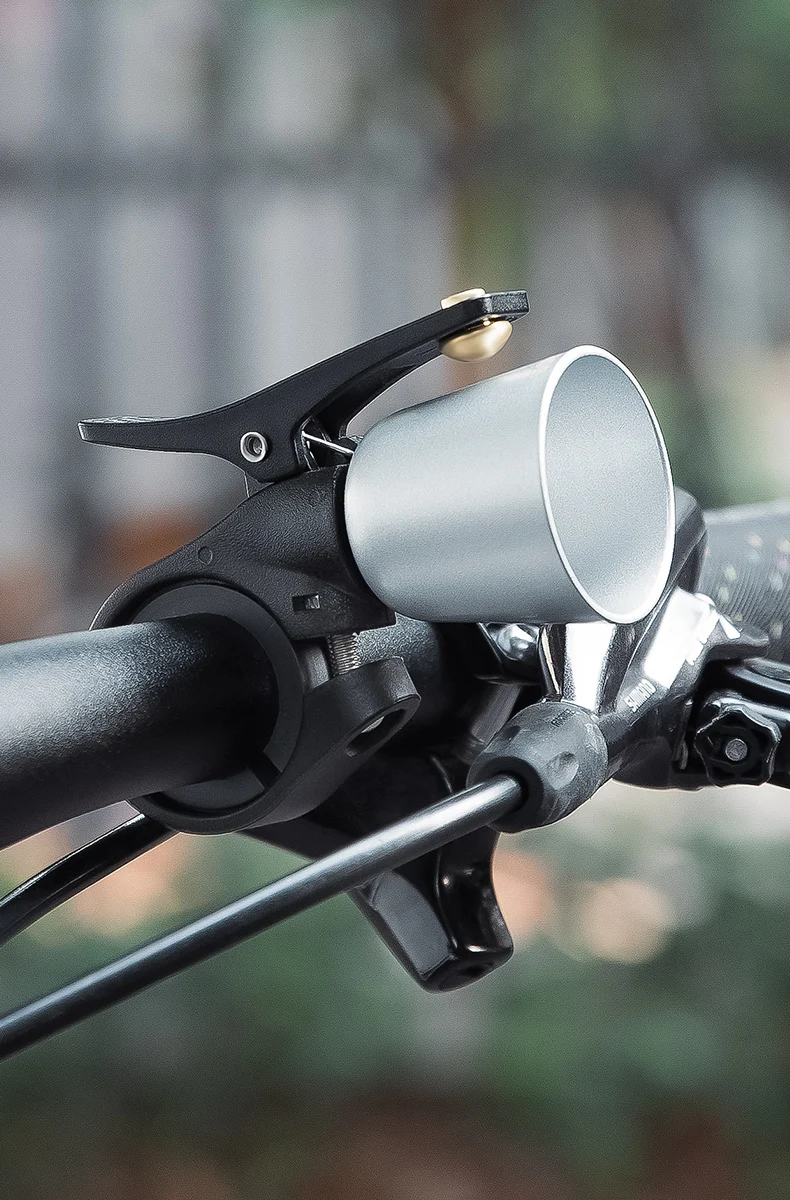 ROCKBROS Bicycle Bell MTB Mountain Road Bike Horn Bell Copper Warning High Decibel Clear Ring Bell Cycling Retro Crisp Bell