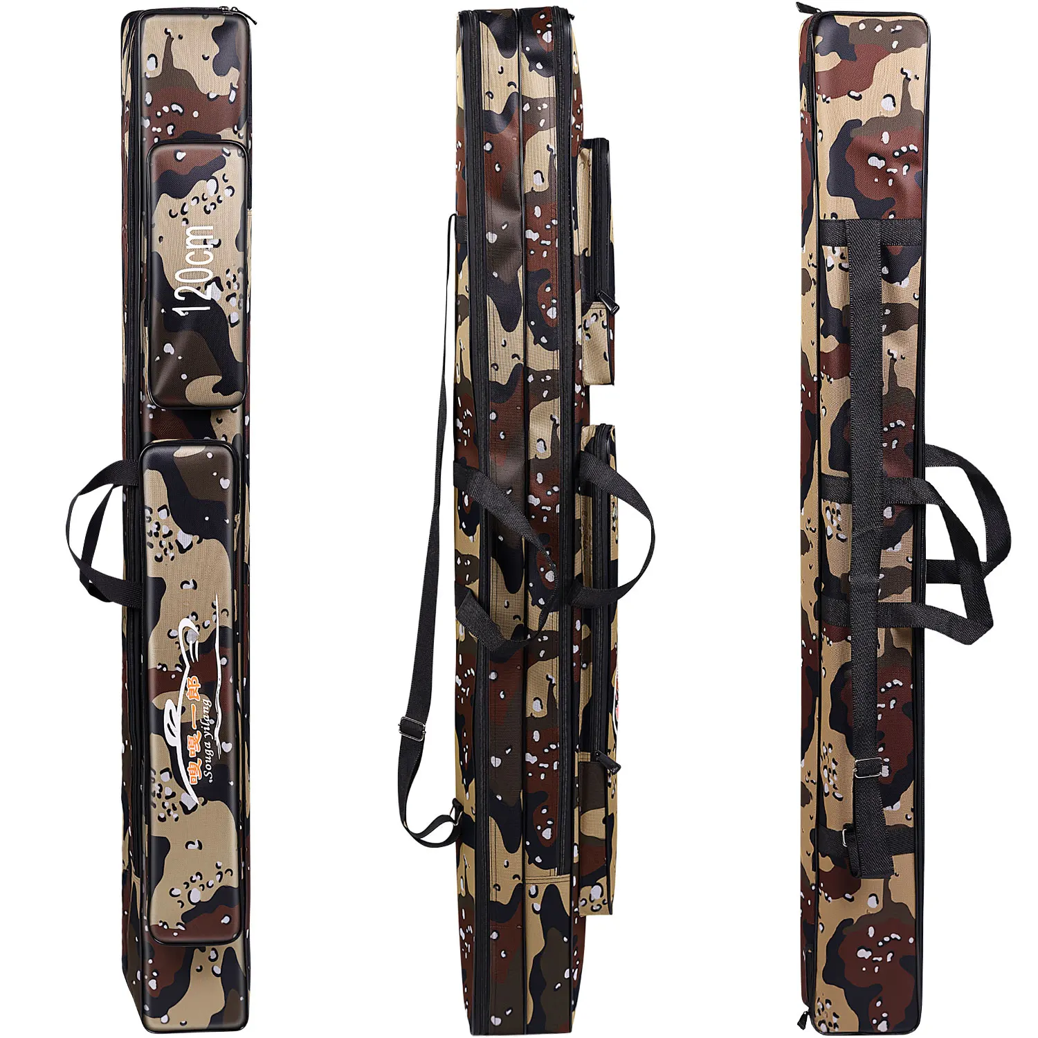 Sougayilang 80/120cm Fishing Rod Storage Bag Large Capacity Fishing Bag Fishing Gear Organizer Carp Fishing Bag Pesca